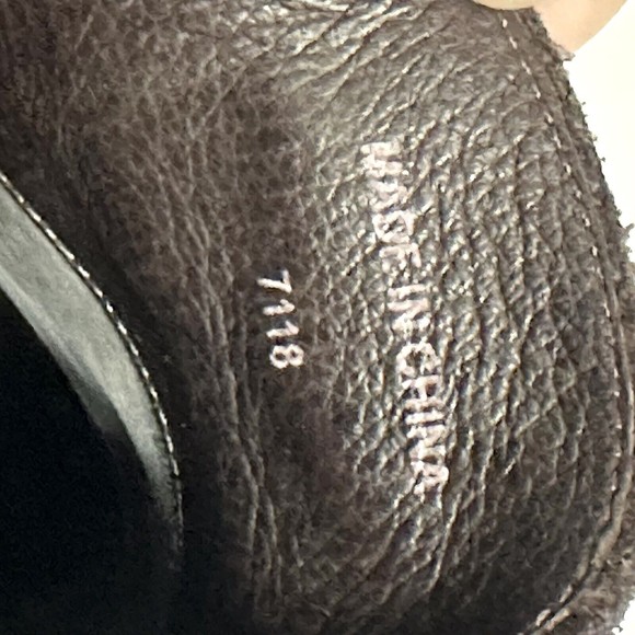 John Varvatos Shoes Mens Size 8 M Sid Eva Brown Suede Derby Comfort Commuter - Picture 13 of 14